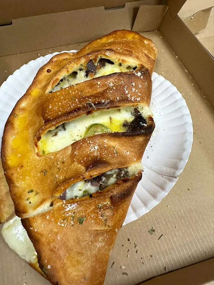 Calzone Style Cheese Bread