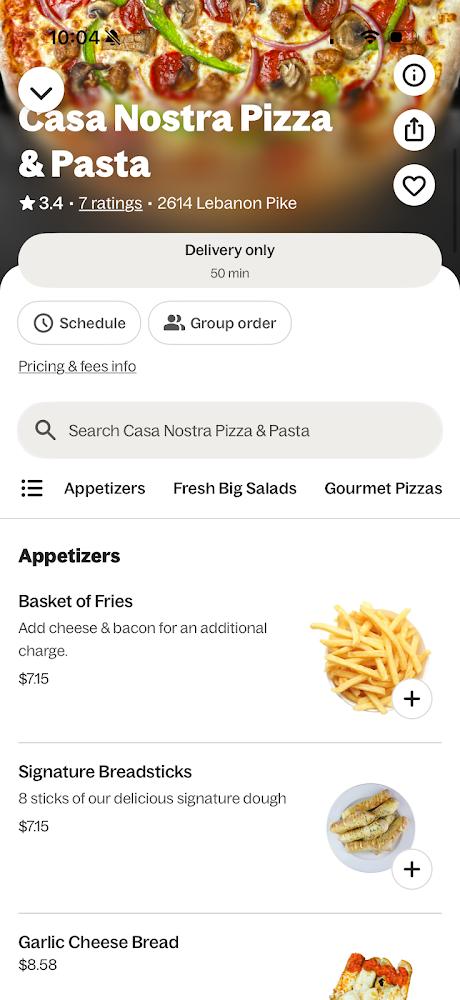 Sicilian Pizza Airport Menu image 4